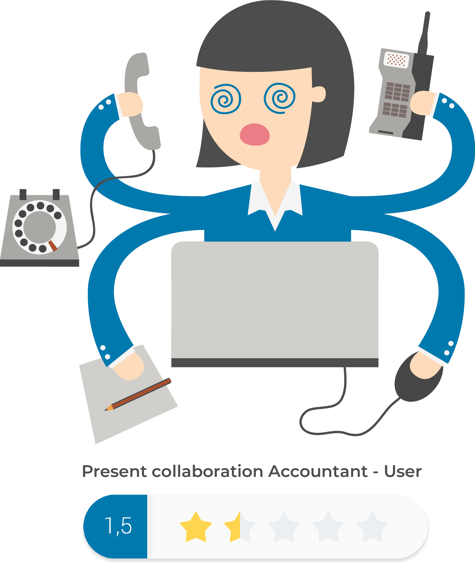 Bookkeeper Illustration