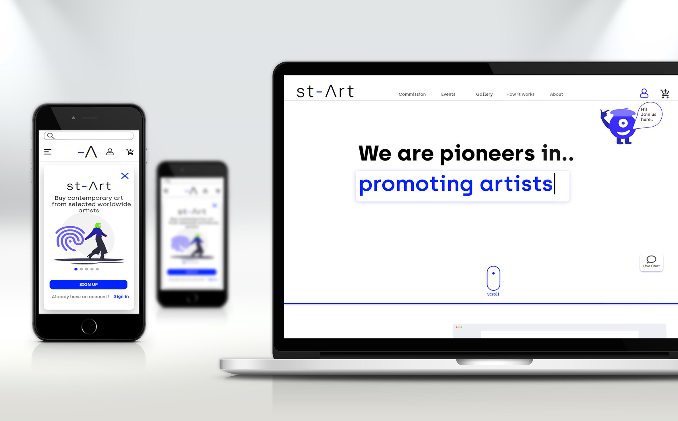 St-Art UX / UI Project