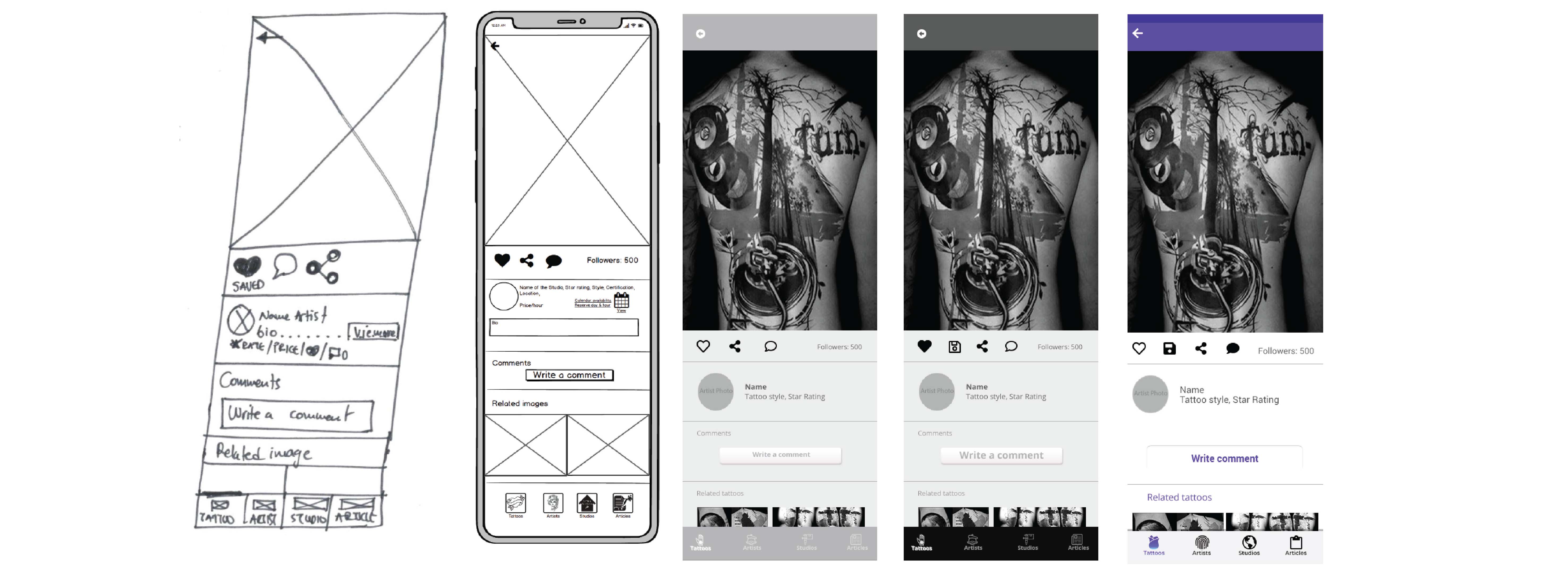 Tattoo Studio screen image